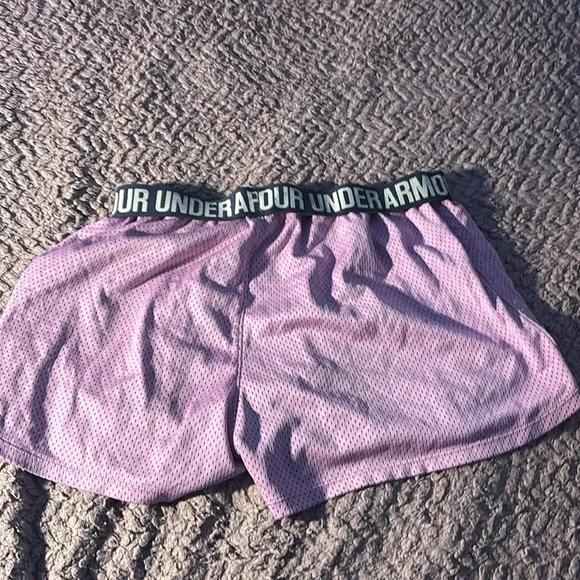 2 pairs of Under Armor running shorts. Size small. - Picture 2 of 5